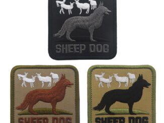 SHEEPDOG Sheep Dog US ARMY TACTICAL K9  MILITARY BADGE INFIDEL FOREST HOOK PATCH