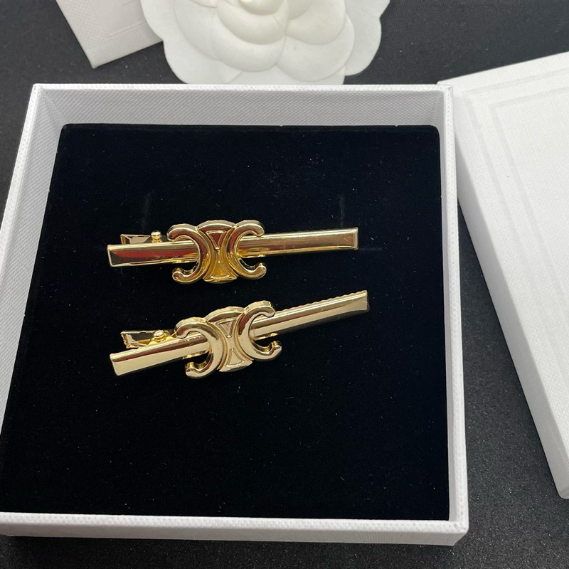 [ 1 คู่ ] กิ๊บหนีบผม สีสันสดใส งานติดโลโก้ CL HAIR CLIP งานแฟชั่นเก๋ ไว้ประดับผม น่ารักมากค่ะ