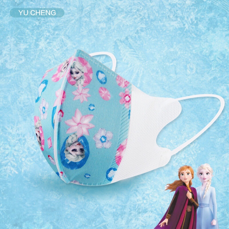 10 ชิ้น KF94 KN95 Kids Mask หน้ากากอนามัยแบบใช้แล้วทิ้ง 0-3 ปี อายุ 3-16 ปี หน้ากากสามมิติสำหรับเด็ก