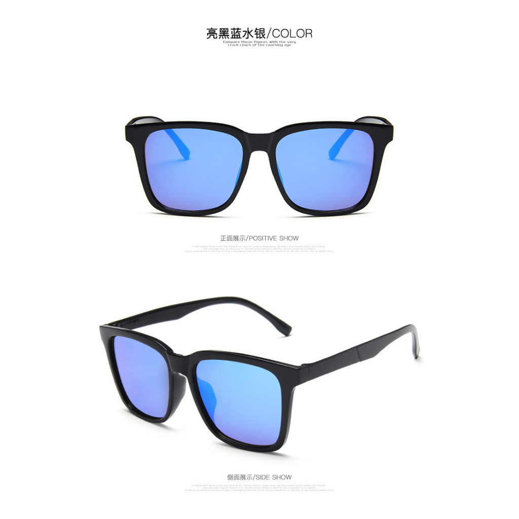 2022 แว่นตากันแดด Polarized แว่นตากันแดด ผู้ชาย ป้องกันรังสียูวีแว่นตาแฟชั่นสําหรับผู้ชาย