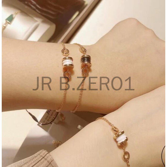 2022 ใหม่สร้อยข้อมือเซรามิก 18 Kt สีโรสโกลด์พร้อมจี้ 18 ชิ้น