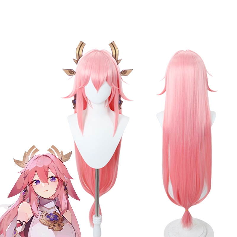 50Styles! Genshin Impact Cosplay Wig Venti Keqing Barbara Diluc Kaeya Noelle Traveler Lumine Aether Amber Heat Resistant