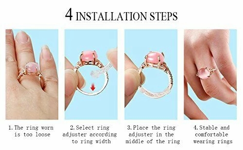 ( 8 ชิ้น / ชุด ) แหวนปรับขนาดได้ ( Sizer พร้อม 2-10 มม . )