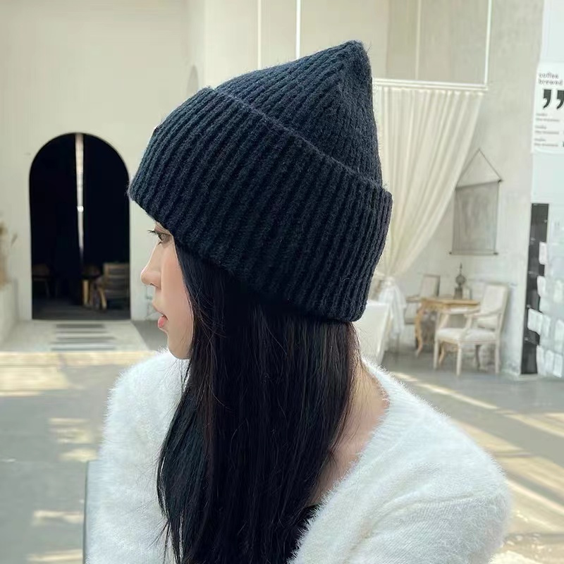 Beanies หมวกบีนนี่ลําลอง ผ้าถัก สําหรับผู้ชาย และผู้หญิง