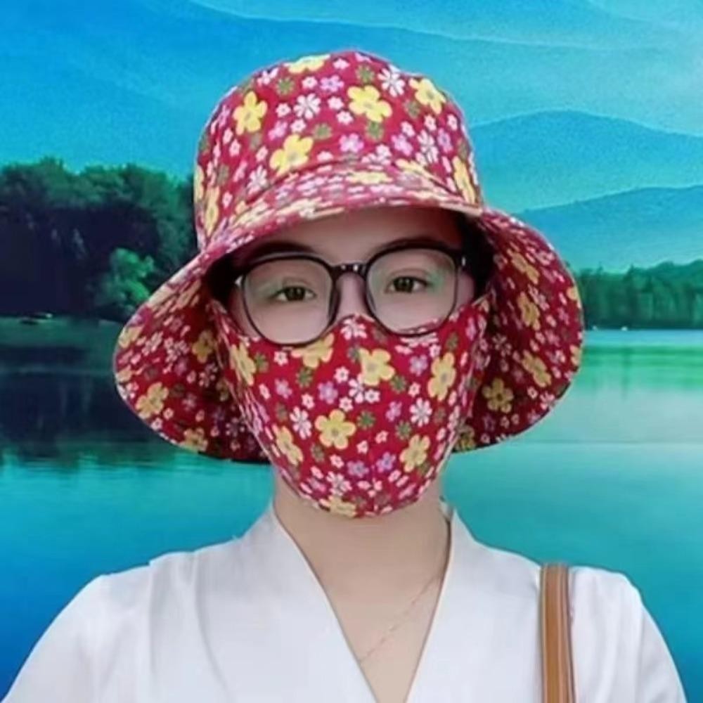 Bebettkiss หมวกคลุมไหล่ ป้องกันรังสียูวี เหมาะกับใส่ทํางานเกษตรกรรม แฟชั่นสําหรับผู้หญิง
