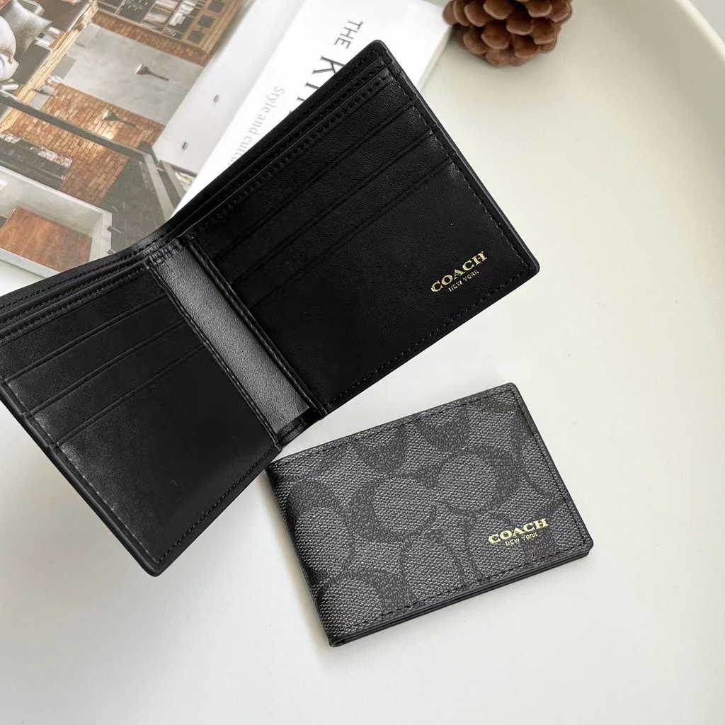 COACHเข็มขัดใส่ได้สองด้านผู้ชาย เข็มขัด 64839CQBK