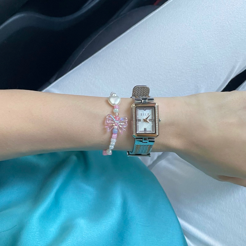 Callmeninety - (พร้อมจัดส่ง1-2วัน)กำไลข้อมือสร้อยข้อมือลูกปัดโทนหวาน ⭐️
