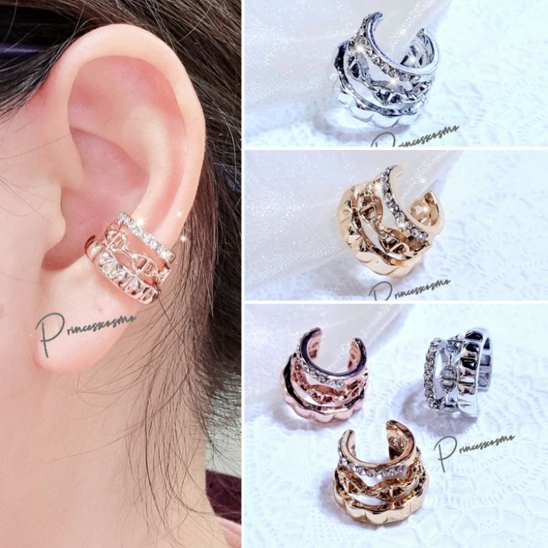 Earcuff เกี่ยวหูใส่ได้ทั้งคนเจาะและไม่เจาะหูสุดหรู