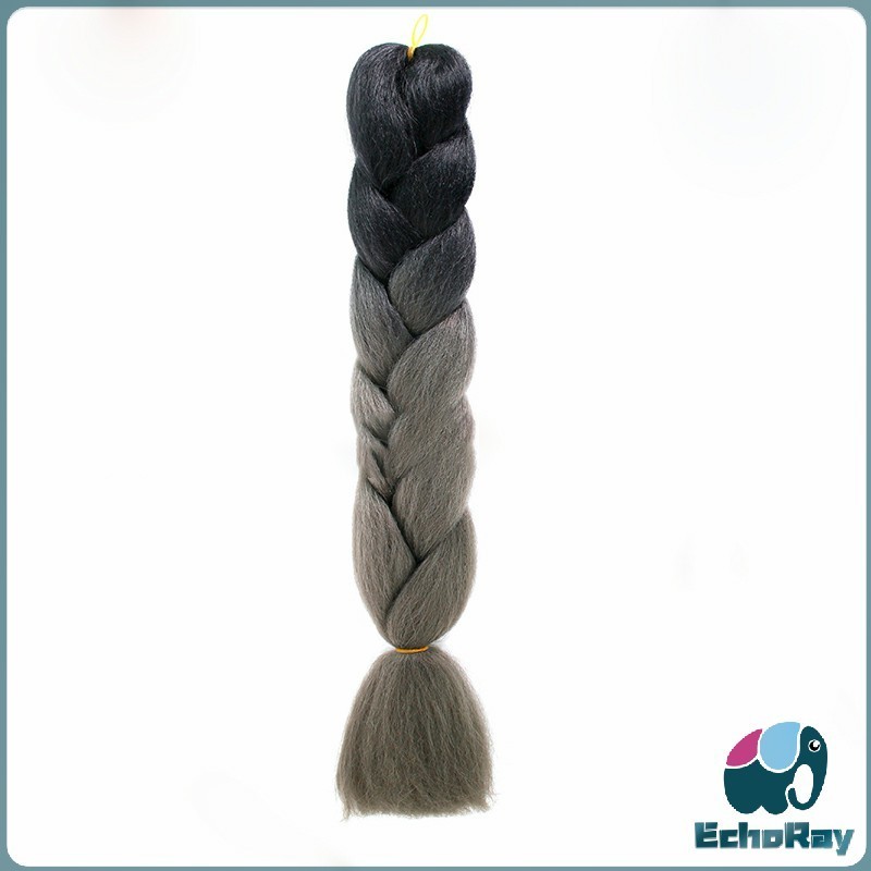 EchoRay ผมเปีย ไหมถักผม สีทูโทน แอฟริกันเดรดล็อกส์ wig braids