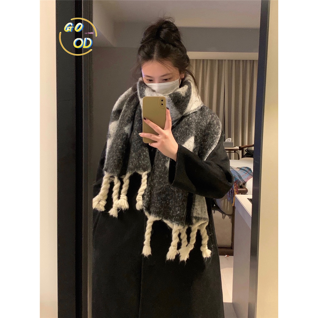 GOOD  christmas scarf ผ้าพันคอกันหนาว  WSP23B00NV 46Z231116