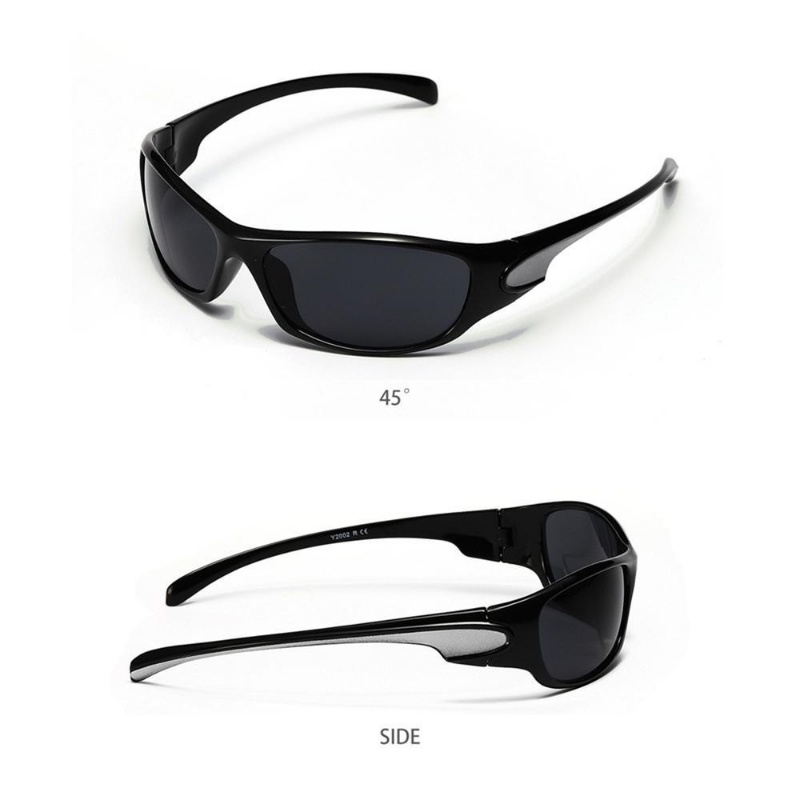 (JIUERBA) ใหม่ แว่นตากันแดด กรอบใส ป้องกันรังสียูวี 400 แฟชั่นเกาหลี สีแคนดี้ Y2K