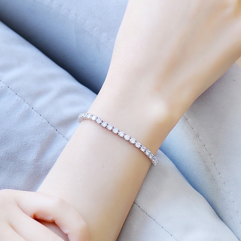 Jojo COCO สร้อยข้อมือ ประดับเพทาย รูปกระดูกงู สวยหรู สําหรับผู้หญิง