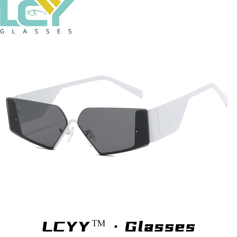 Lcyy2023 ใหม่ แว่นตากันแดด ไร้กรอบ /9327