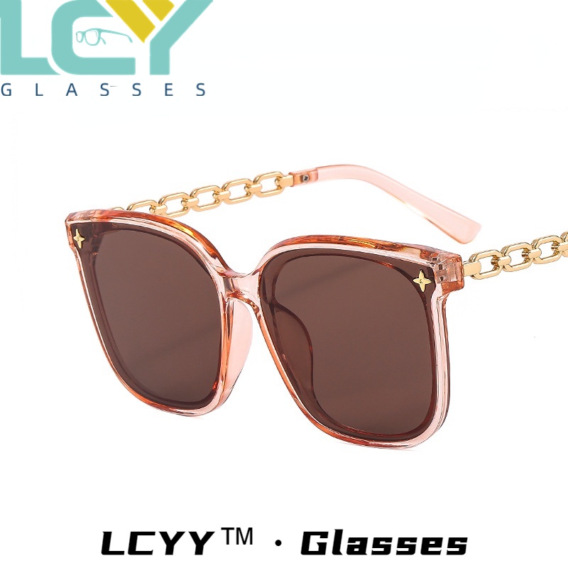 Lcyy2024 ใหม่ แว่นตากันแดด ระดับสูง แฟชั่นสไตล์เกาหลี 0036