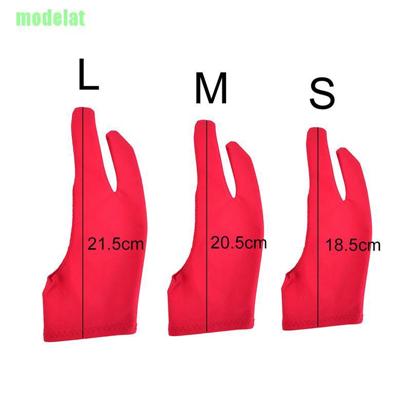 ML 1pc Two Finger Anti-fouling Glove For Artist Drawing & Pen Graphic Tablet Pad