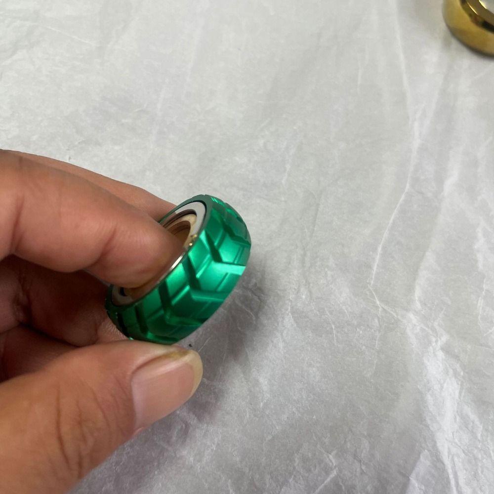 Maywi Fidget Edc แหวนกลไกโลหะ บรรเทาความเครียด แก้เครียด