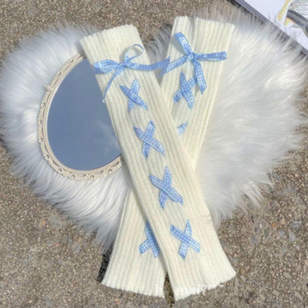 Maywi Winter Leg Warmers Arm Warmers รองเท้าบูทที่อบอุ่นขาถุงน่องป้องกันข้อเท้า