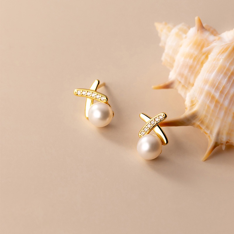 Monica Earrings ต่างหูเงินแท้ S925