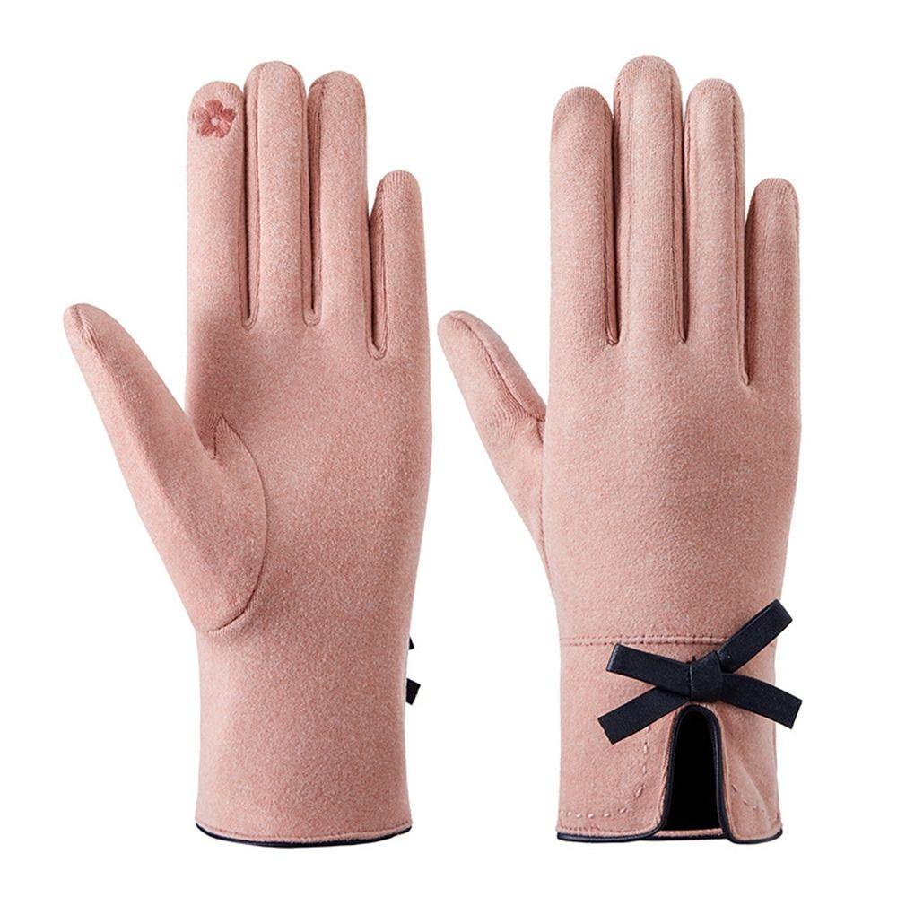 Osier1 ถุงมือขนแกะ อบอุ่น แฟชั่นใหม่ สําหรับผู้หญิง เล่นกีฬากลางแจ้ง