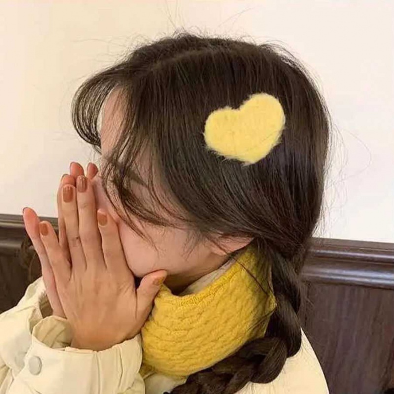 Roselife กิ๊บติดผม รูปหัวใจ สีแคนดี้ สไตล์เกาหลี สําหรับผู้หญิง