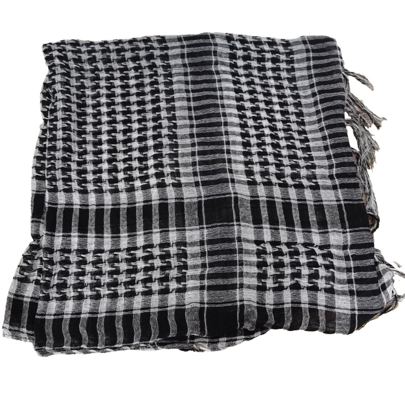 Royal Ethnic Keffiyeh ผ้าพันคอ ป้องกันฝุ่น สไตล์อาหรับ