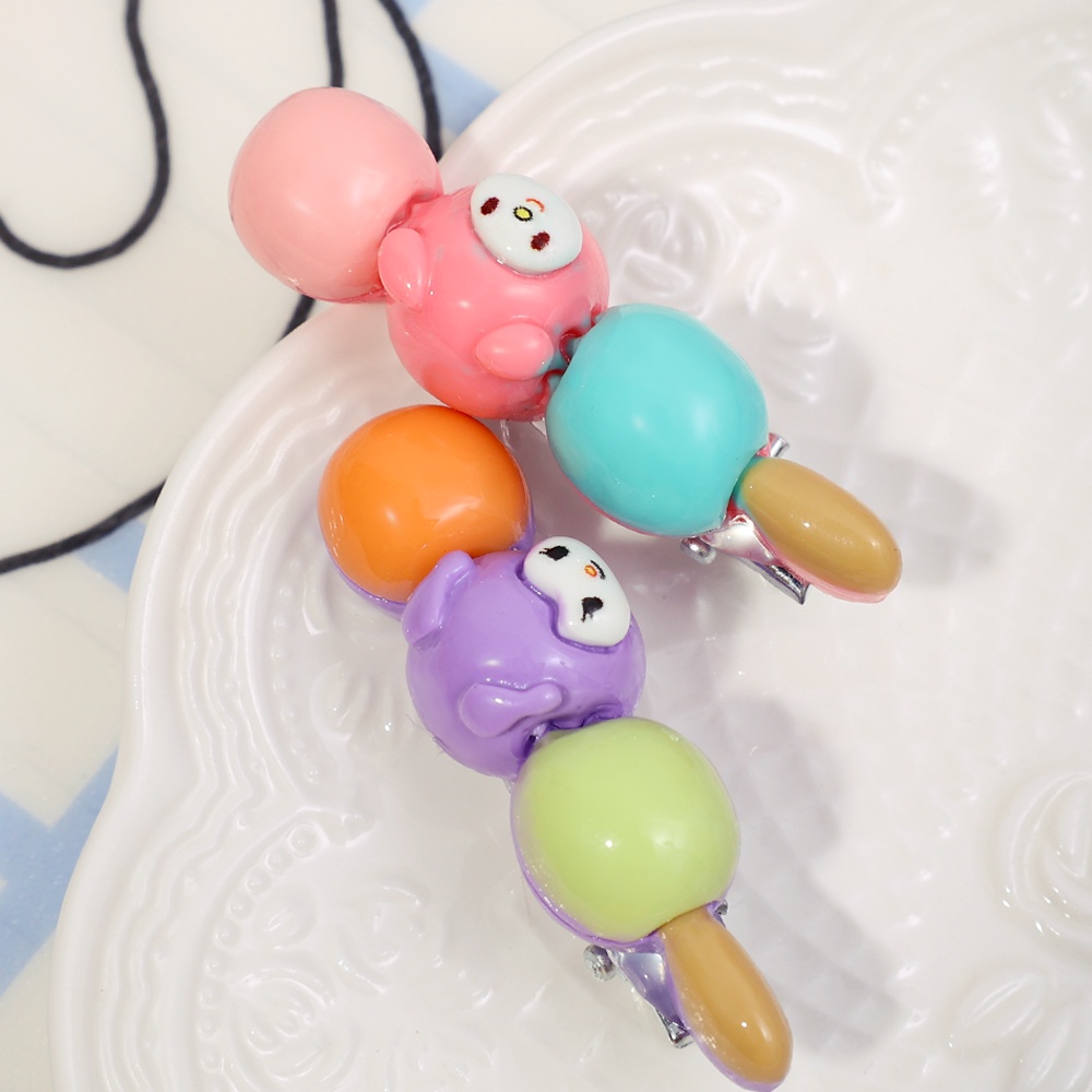 SANRIO กิ๊บติดผมโลหะ รูปหางม้าน่ารัก กันลื่น เครื่องประดับ สําหรับผู้หญิง