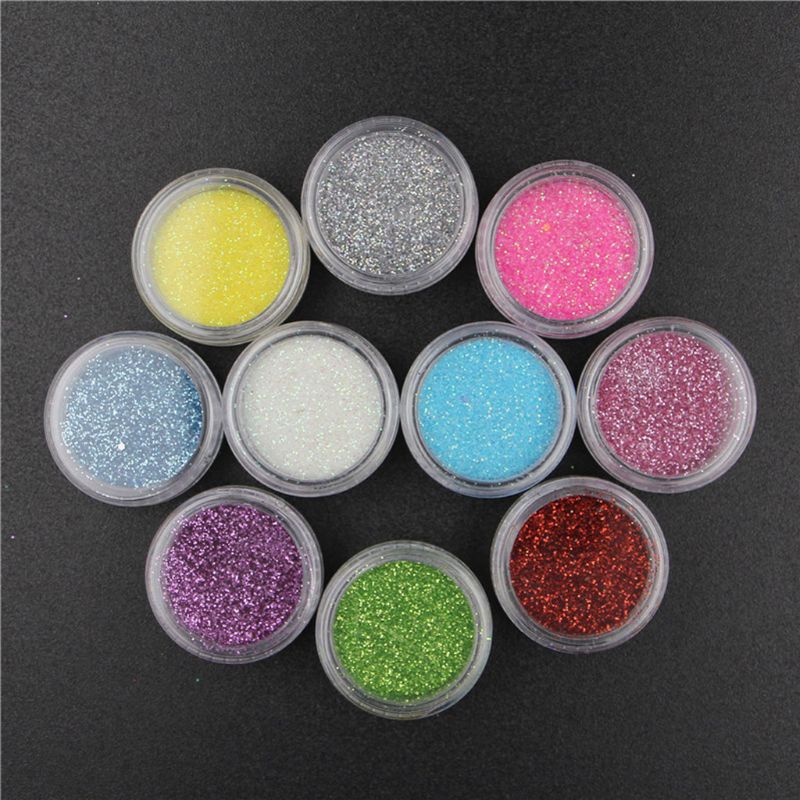 Siy ผงกลิตเตอร์เรซิ่น สําหรับตกแต่งเล็บ 34 สี