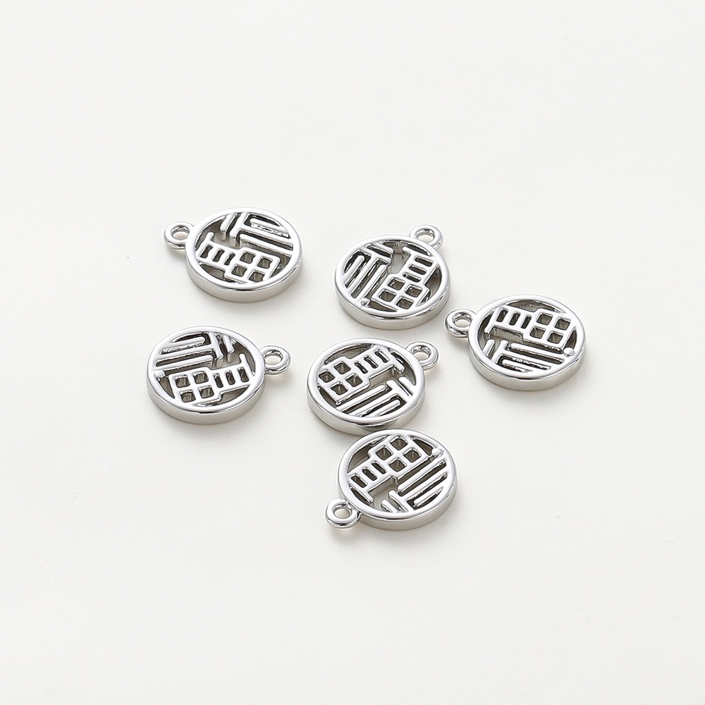 St. kunkka จี้สร้อยคอ สร้อยข้อมือ ชุบทองแท้ 18K 11 มม. 2 ชิ้น