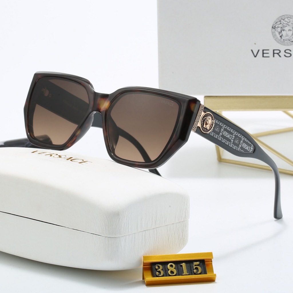 Versace ใหม่ แว่นตากันแดดแฟชั่น หรูหรา คุณภาพสูง กัน UV UV400 2024