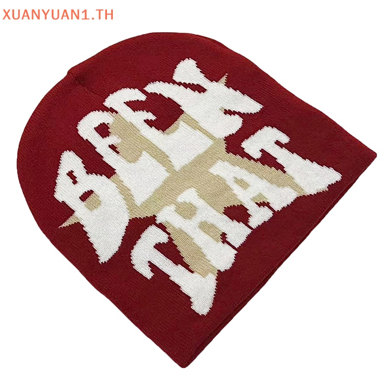 Xuan หมวกบีนนี่ถัก ลายหัวกะโหลก Kpop สําหรับผู้หญิง และผู้ชาย