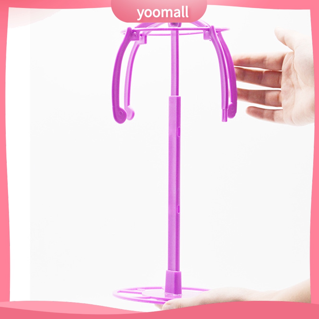 / Yo / ขาตั้งวิกผมแบบพับได้ขนาดพกพาสําหรับหมวก