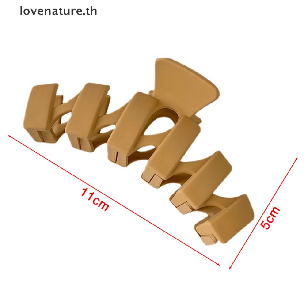 [lovenature] กิ๊บติดผม รูปคลื่น ขนาดใหญ่ สไตล์เกาหลี