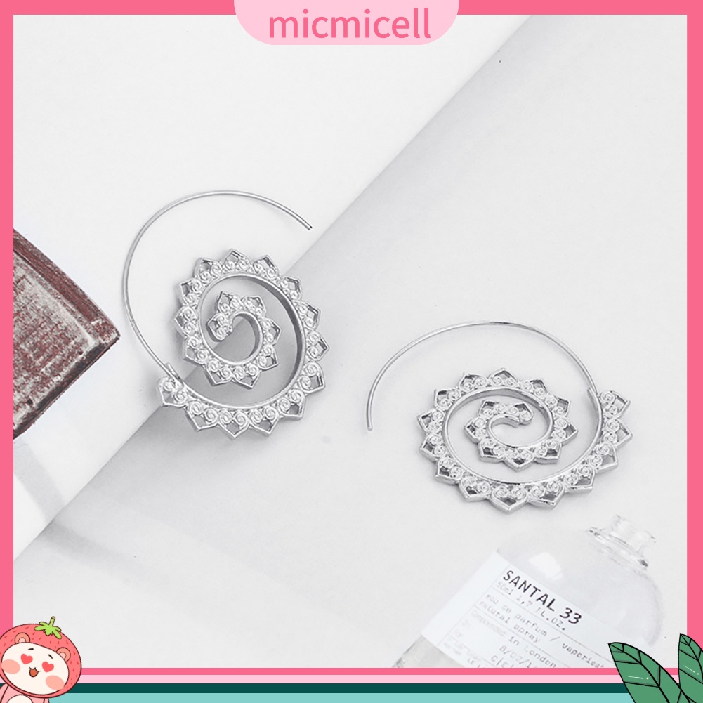 (micmicell) ต่างหูทรงหยดน้ำเครื่องประดับแฟชั่นสำหรับสตรี