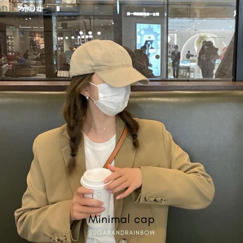 minimal cap หมวกแก๊ปสุดคลาสสิก
