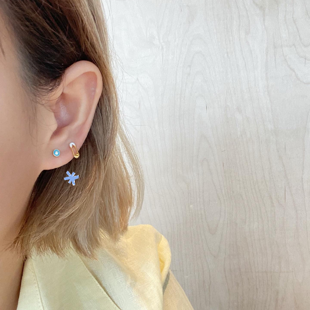 play.palette - Baby candy pin stud (ราคาต่อชิ้น)