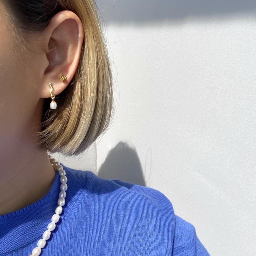 play.palette - S925 Chunky pearl necklace