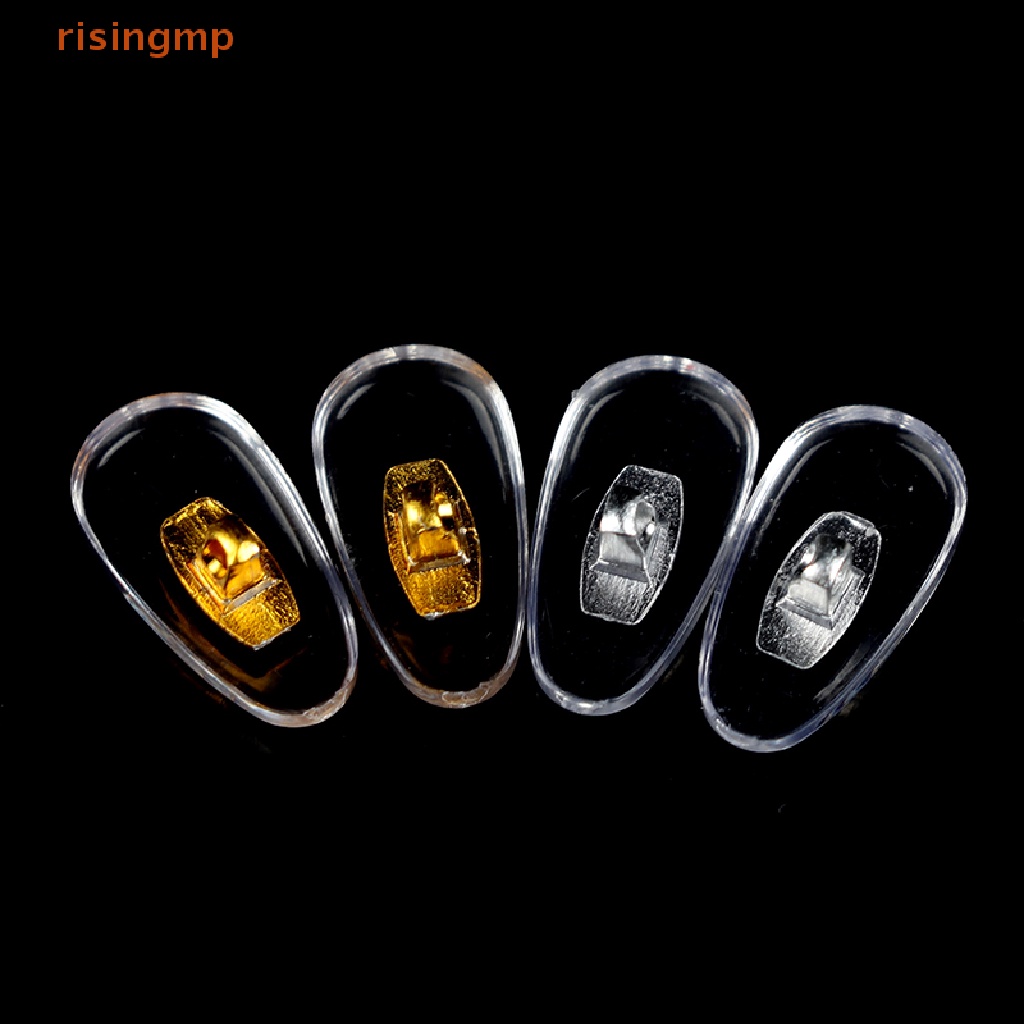[risingmp] แผ่นซิลิโคนรองจมูกแว่นตา 10 คู่