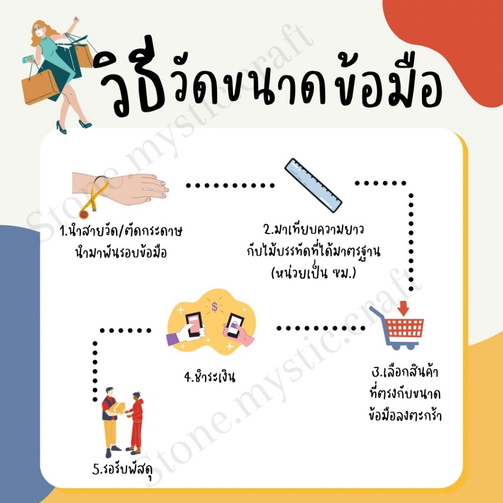 กำไลเชือกหินนำโชค Amethyst อเมทิสต์ หินธรรมชาติแท้