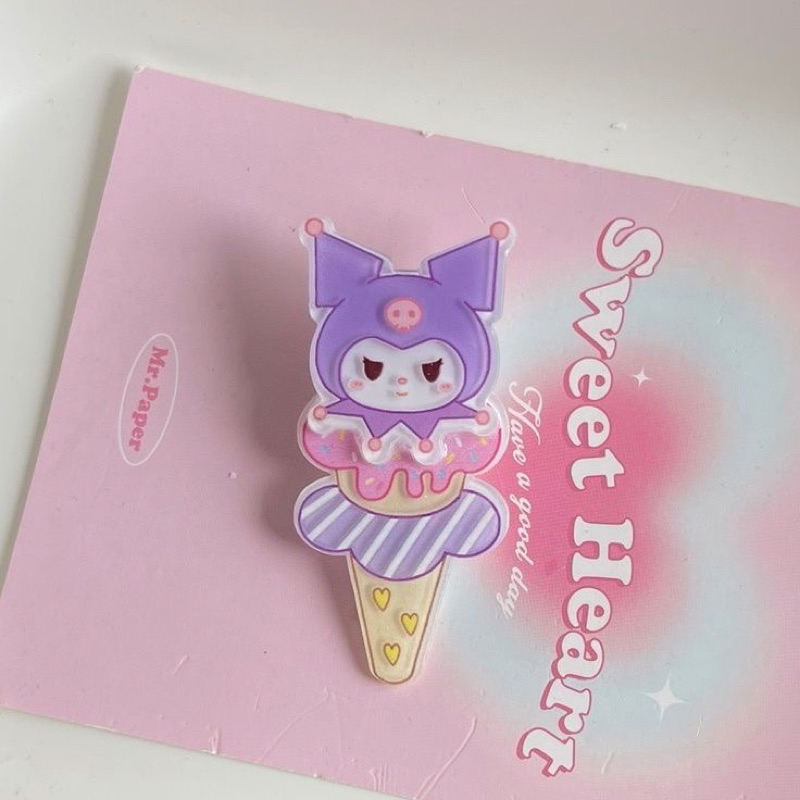 กิ๊บติดผม sanrio คู่ละ 20 บาท (1คู่ = 2 ชิ้น)