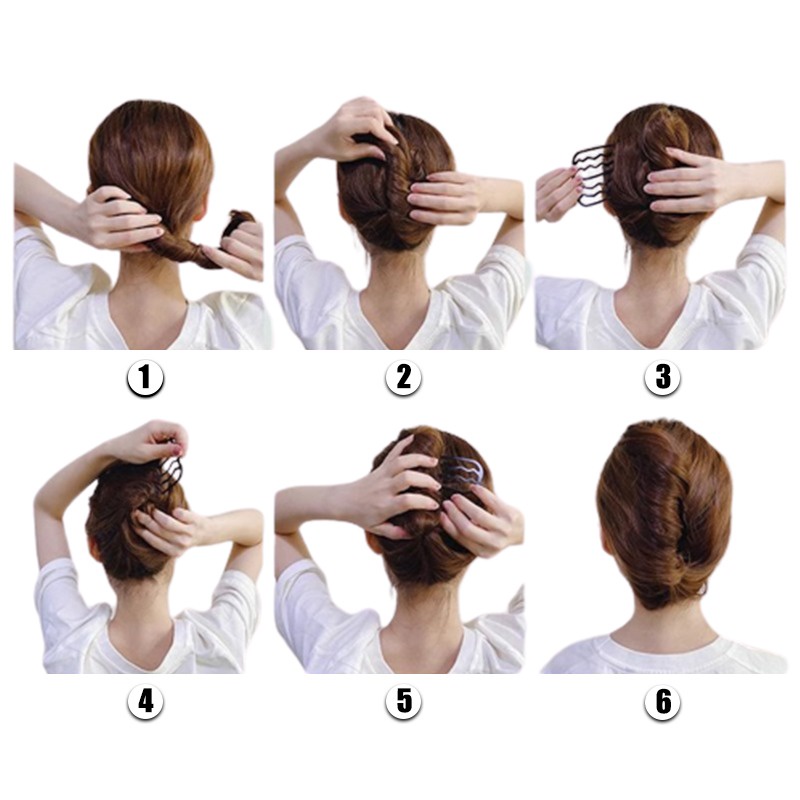 กิ๊บติดผม รูปตัว U อเนกประสงค์ แบบเรียบง่าย สไตล์จีน