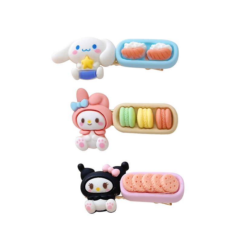 กิ๊บติดผม ลายการ์ตูน Cinnamon Dog Sanrio BB สไตล์ญี่ปุ่น สําหรับเด็กผู้หญิง