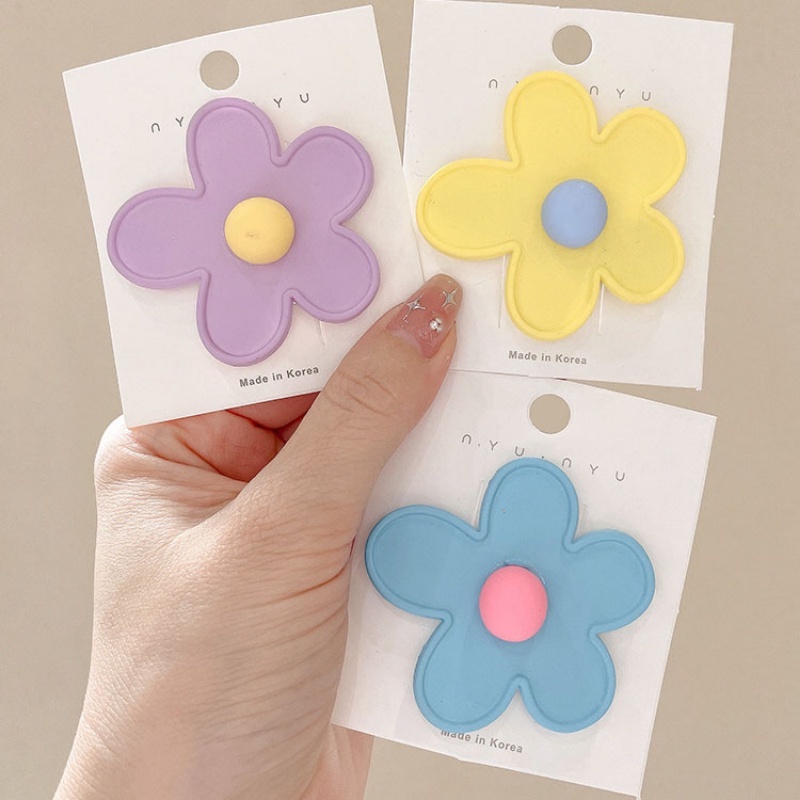 กิ๊บติดผม ลายดอกไม้น่ารัก สีสันสดใส สําหรับเด็กผู้หญิง