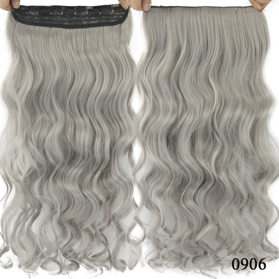 กิ๊บติดผมสังเคราะห์ สีดํา สีเทา ยาวตรง ต่อผมสังเคราะห์ วันพีช