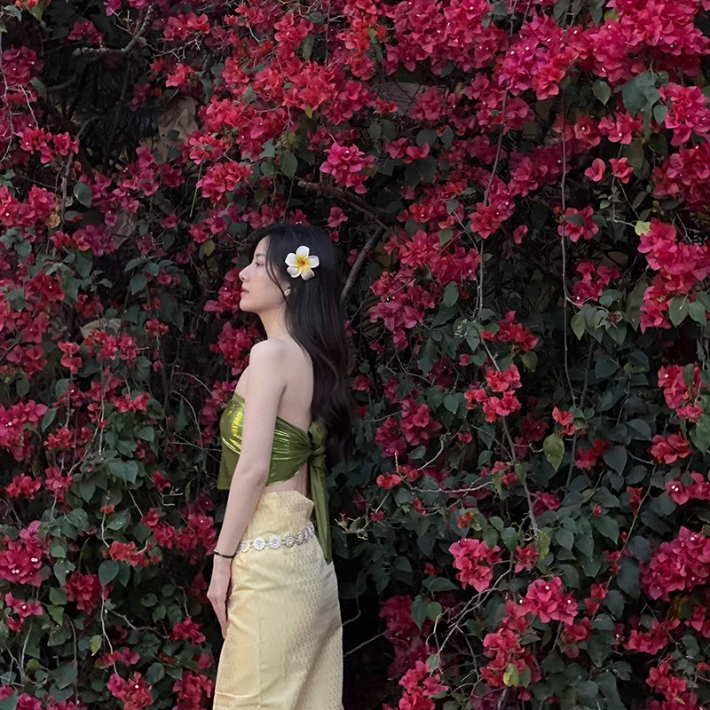 กิ๊บติดผมหน้าม้า สีเหลือง สีขาว สไตล์ฮาวาย สําหรับเด็กผู้หญิง จํานวน 1 ชิ้น