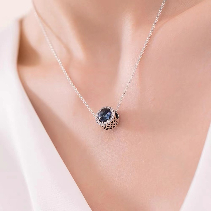 ของแท้พร้อมส่งจากไทย Pandora ของแท้ Pandora necklace Ocean star cat eye แพนโดร่า ของแท้ 100%