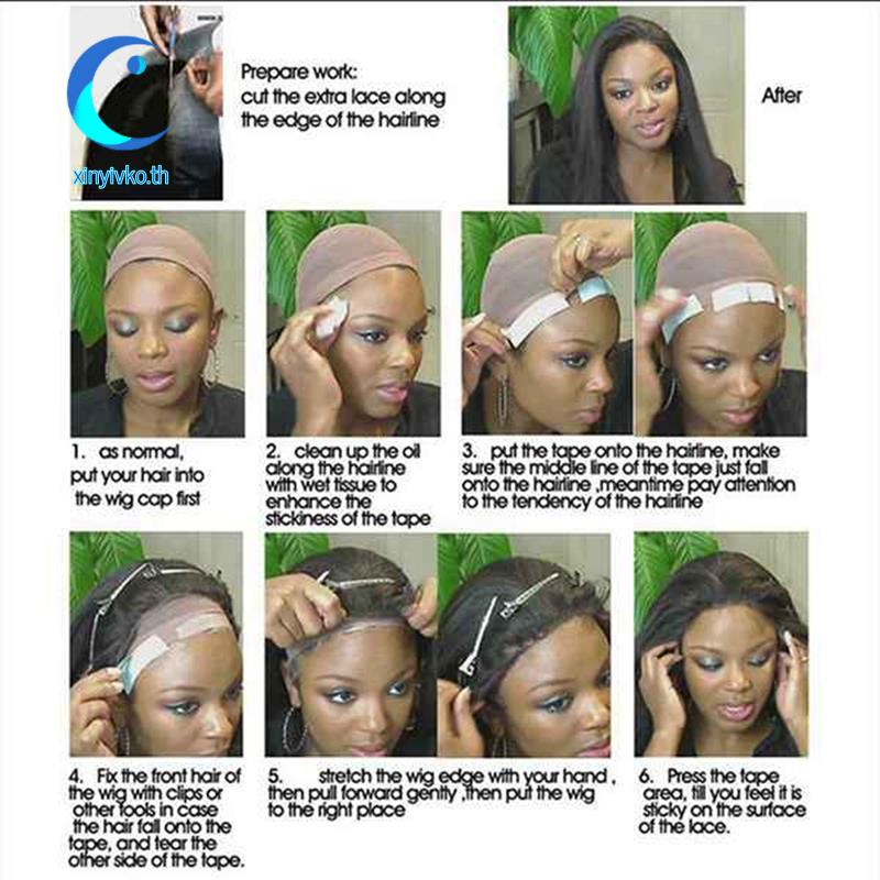 [ขายดี] เทปกาวติดวิกผม ด้านข้าง สําหรับ Toupee 36 ชิ้น