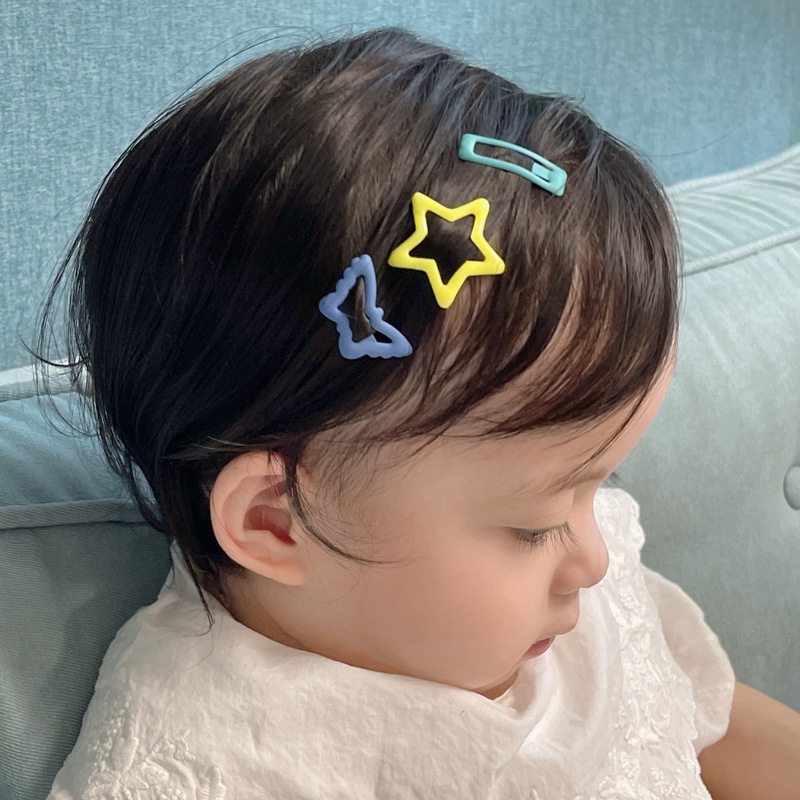 ชุดกิ๊บติดผม รูปหัวใจ และดาวน่ารัก สําหรับเด็กผู้หญิง