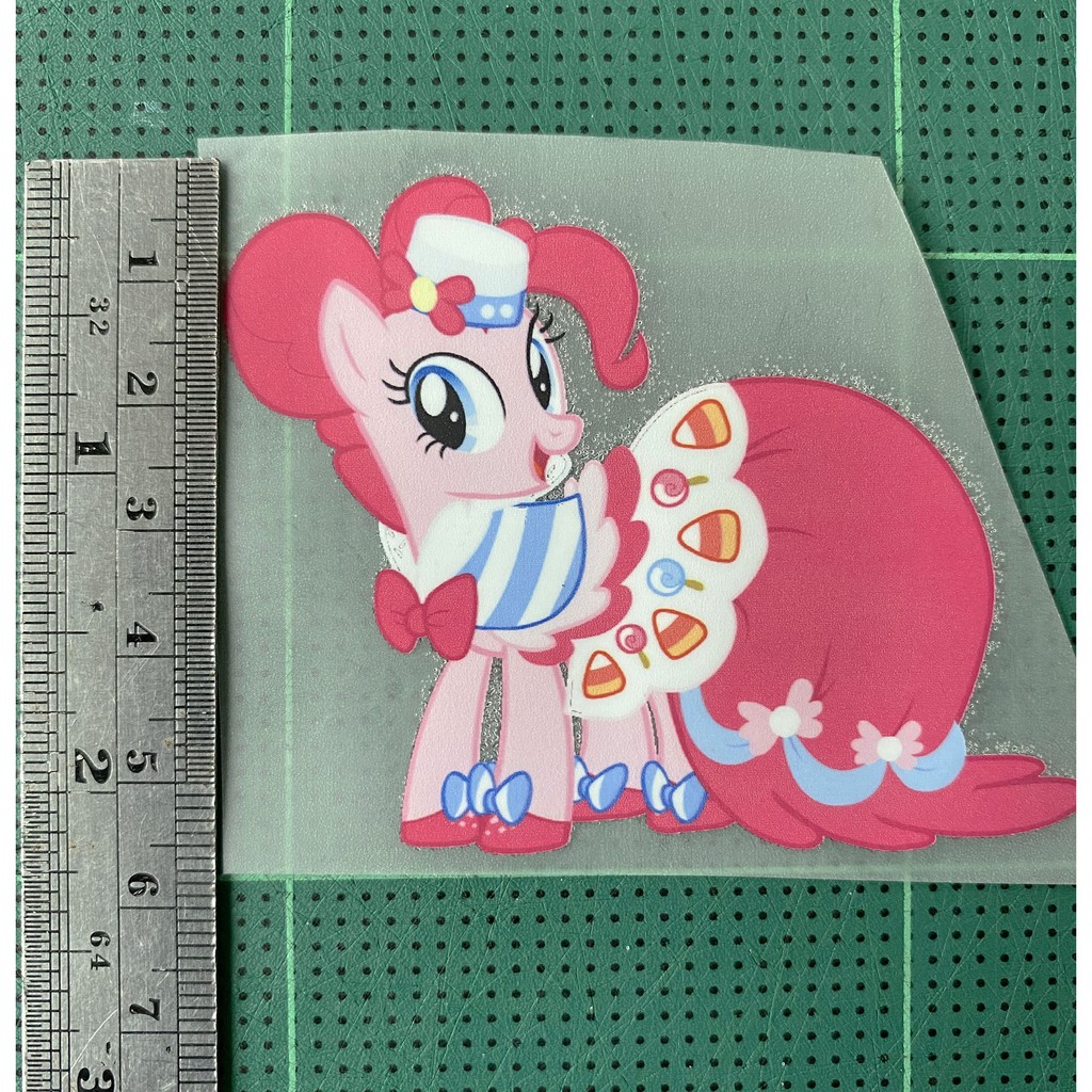 ตัวรีดการ์ตูน    My little pony เช็ต 2   รีดง่าย ตัวรีดติดเสื้อ สติกเกอร์รีดติดเสื้อ