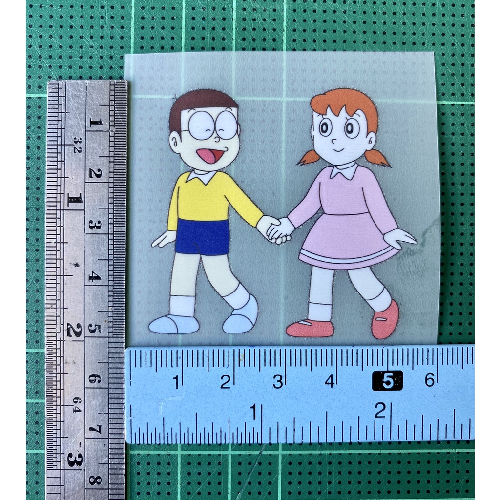 ตัวรีดติดเสื้อการ์ตูน Superman Batman Doraemon   แผ่นฟิมล์รีดร้อน อาร์มรีดติดเสื้อ DIY