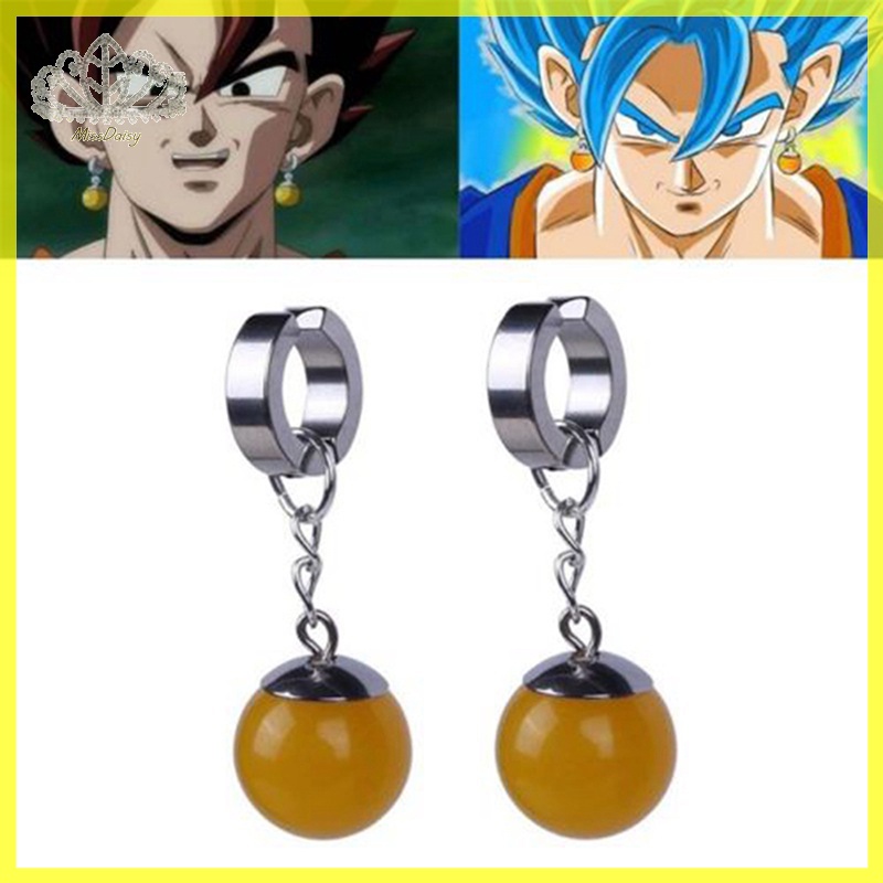 ต่างหู จี้รูปดอกเดซี่ Takerlama Vegetto Potara Son Goku Zamasu